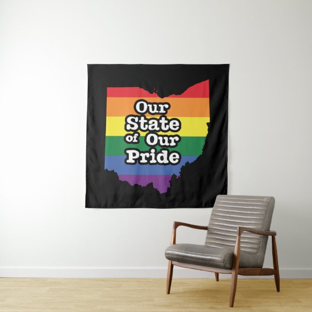 Tenture Notre État de notre fierté| Ohio (En situation)