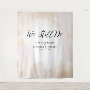 Tenture Nous le faisons toujours Anniversaire du Mariage