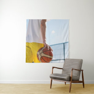 Tenture Œuvres d'art de basketball