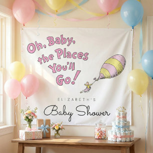 Tenture Oh, Bébé, les Endroits que tu Vas Découvrir Fête P