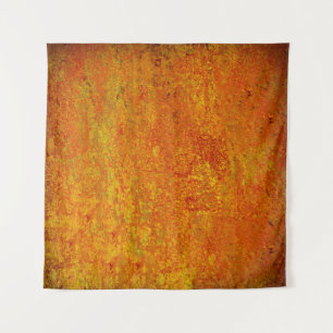 Tenture Orange jaune grunge fond abstrait, art, backgr