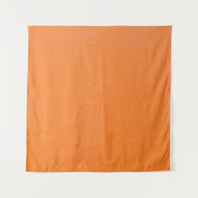 Tenture Orange leather pattern texture backgroundleather,t (Devant)