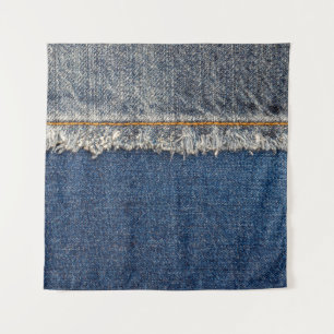 Tenture Orange Stitch, Double Denim Patch.