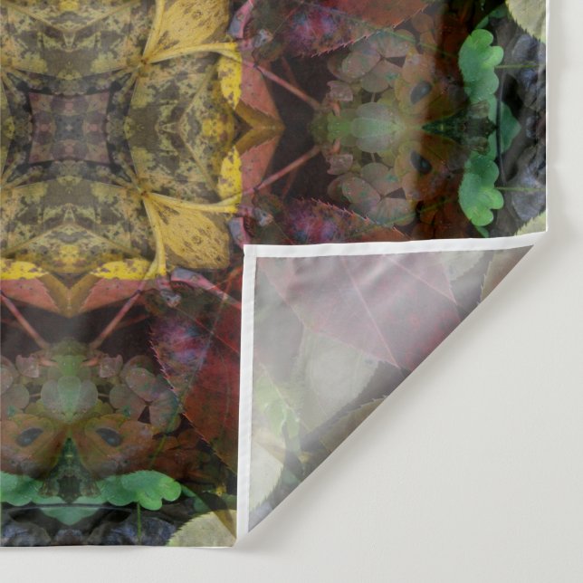 Tenture Origami de feuille (Détail)