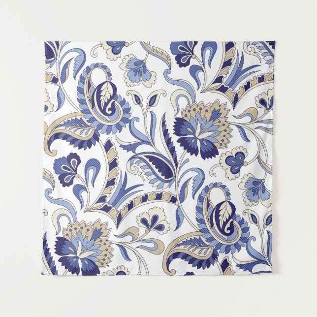 Tenture Paisley patternpa indien traditionnel (Devant)