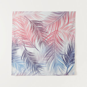 Tenture Palmiers Tropicaux Hawaïens : Élégants et sans fil