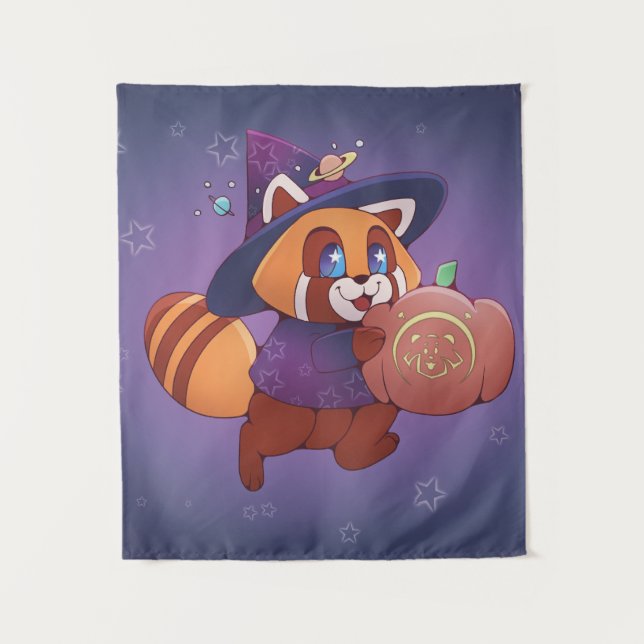 Tenture Panda espace Halloween (Devant)