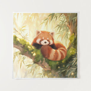 Tenture Panda roux