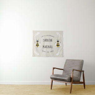 Tenture Panneau de signalisation Rustic Mama to Bee Baby S