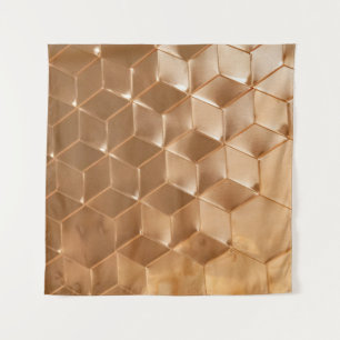 Tenture Panneau nid d'abeilles Brown