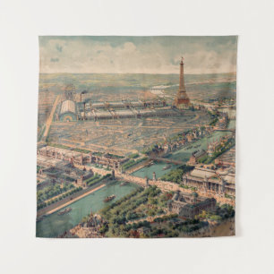 Tenture Panoramic view of the Universal Exposition in Pari