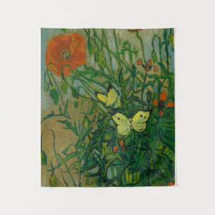 Tenture Papillons et pavots, 1889 par Vincent van Gogh