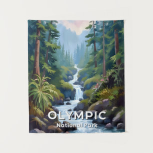 Tenture Parc national Olympique   Voyage dans l'État de Wa