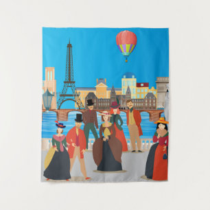 Tenture Paris victorien