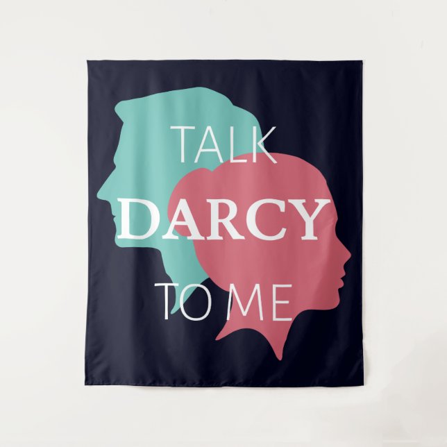 Tenture Parle Darcy à moi IV (Devant)