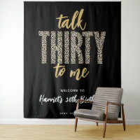 Parlez Trente à Moi ! Toile de fond photo pour 30e