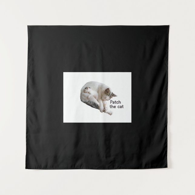 TENTURE PATCH LE CHAT ET SA CUISINE (Devant)