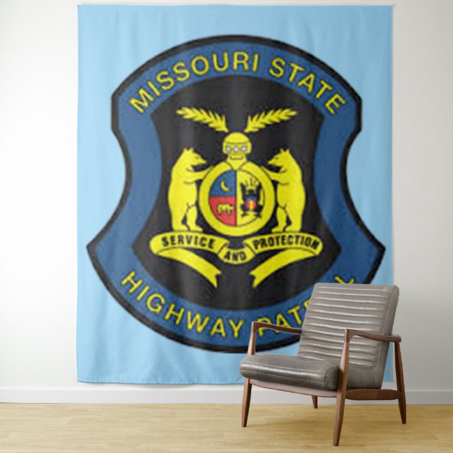 Tenture Patrouille sur l'autoroute nationale du Missouri (En situation)