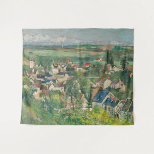 Tenture Paul Cezanne - Auvers, Vue panoramique