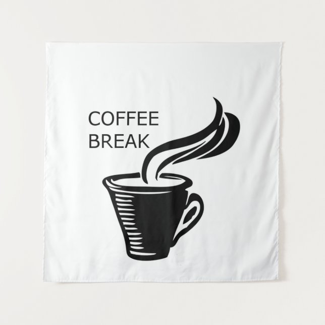 Tenture Pause café (Devant)