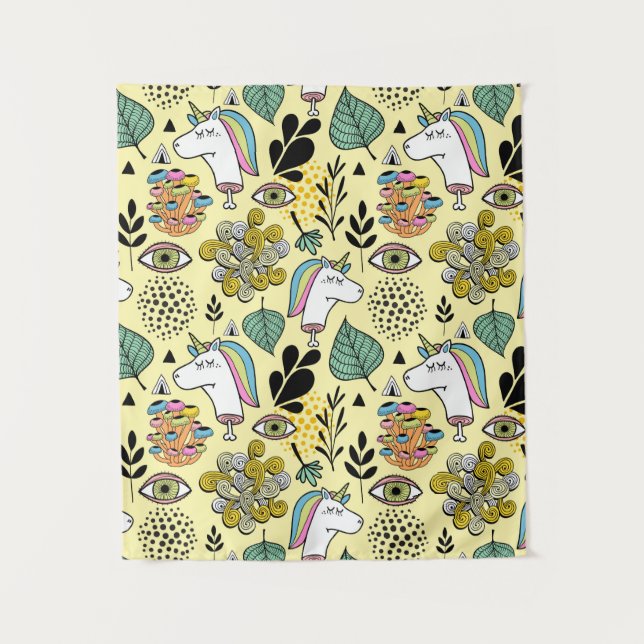 Tenture Pauvre licorne (Devant)