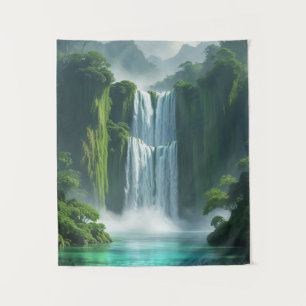 Tenture Paysage de cascade magique