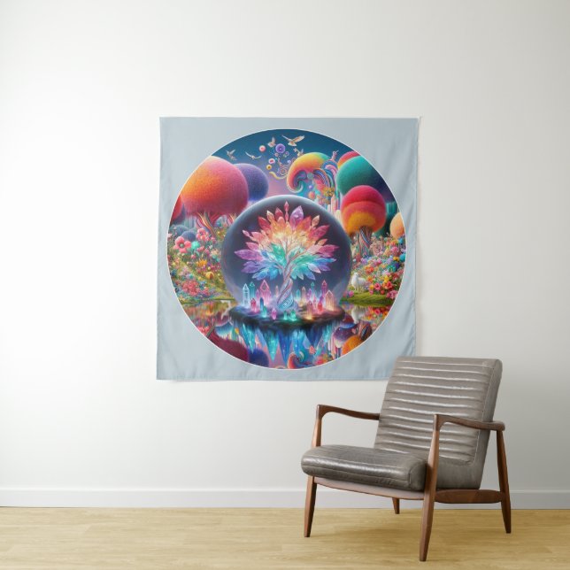 Tenture Paysage Imaginaire (En situation)