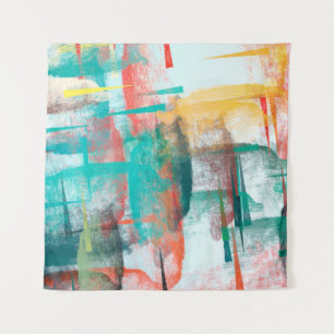 Tenture Peinture à la brosse. La toile artistique mélange