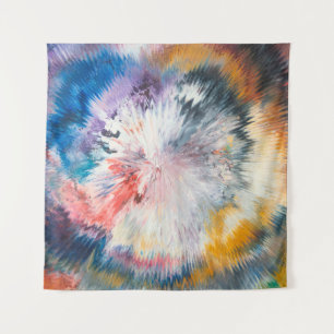 Tenture Peinture à l'huile 4K. Une abstraction créative co