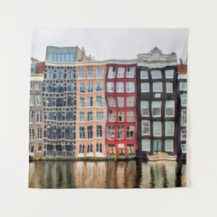 Tenture Peinture à l'huile. OEuvre acrylique. Dessin aquar