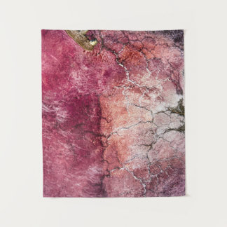 Tenture Peinture abstraite rouge et marron