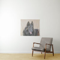 Peinture belge Tervuren - Cute Original Chien Art