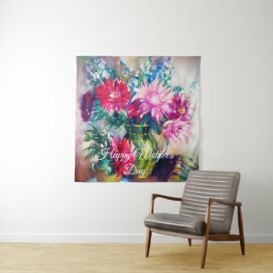 Tenture Peinture florale