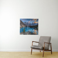 Peinture sur la moraine