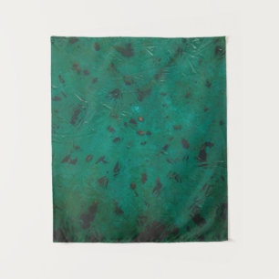 Tenture Peinture verte et noire