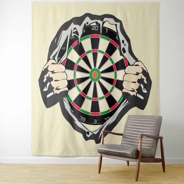Tenture Percée vers le Bullseye - Ultimate Dartboard (En situation)