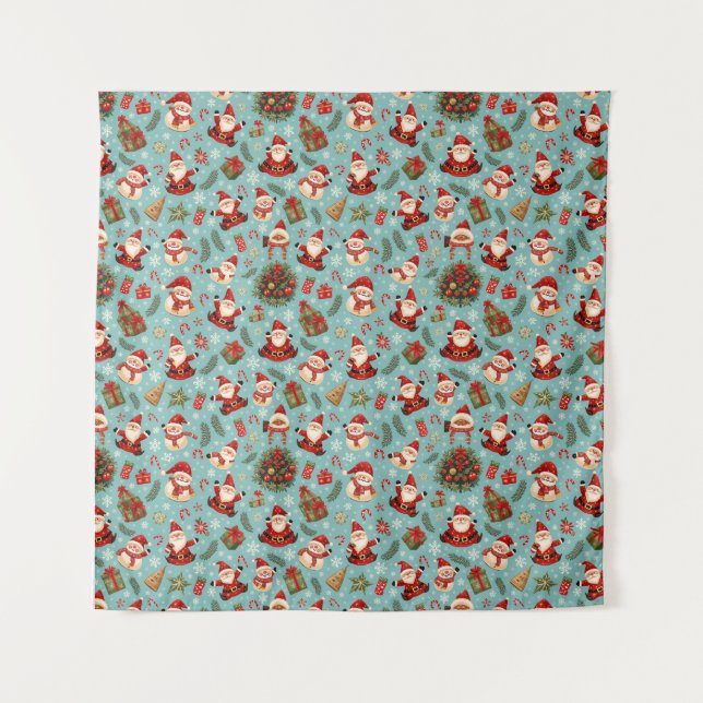 Tenture Père Noël (Devant)