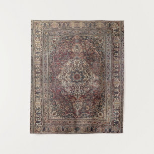 Tenture Persia Doroksh Dusty Dull Blue Grey 