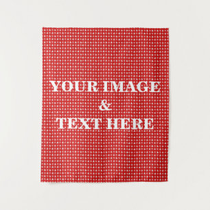Tenture Personnalisé Personnalisez Votre Propre Photo & Te