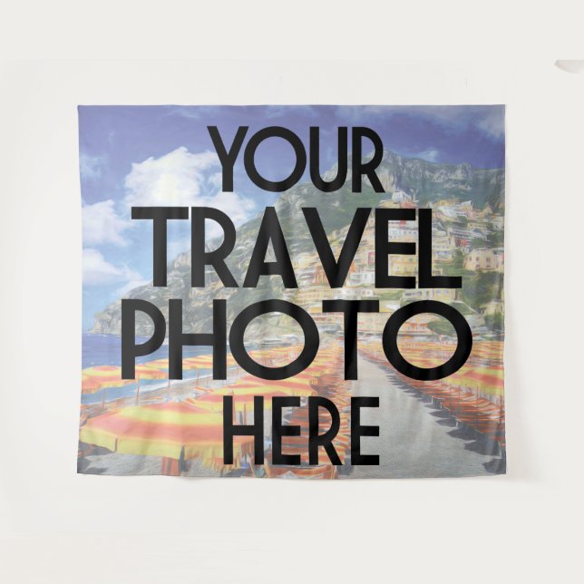 Tenture Personnalisé Propre Voyage Photo Vacances Full Ble (Devant (Horizontal))