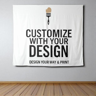 Tenture Personnalisé Vierge Sur mesure 104x88" Société