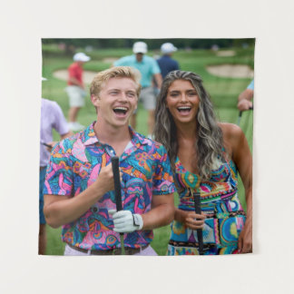 Tenture Personnaliser et personnalisation de photo de golf