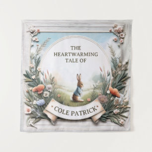 Tenture Peter Rabbit dans le jardin