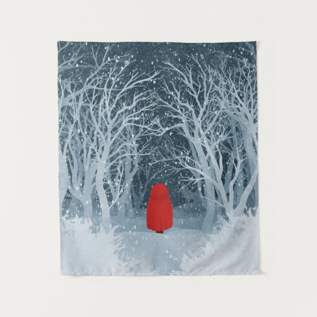Tenture Petit Chaperon Rouge (Devant)