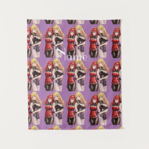 Tenture Petites filles Anime Thunder_Cove