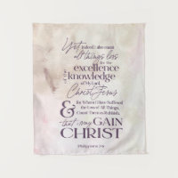 Philippiens 3:8 "GAIN CHRIST" Mur d'écriture