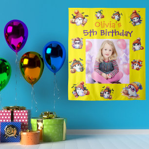 Tenture Photo de fantôme mignon pour l'anniversaire d'Hall