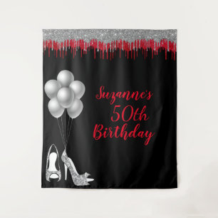 Tenture Photo en toile de fond 50e anniversaire Parties sc
