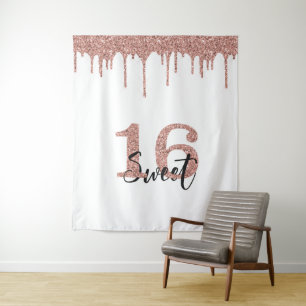 Tenture Photo Fond d'écran Booth Sweet 16 Seteen Rose Gold