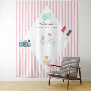 Tenture Photobooth pour enterrement de vie de jeune fille 